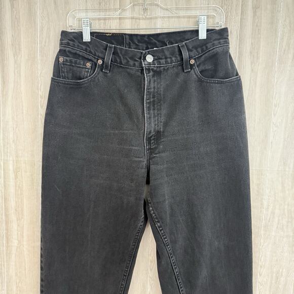 Vintage Levi's 550 Jeans Womens 12 (30x26.5) Made in USA 2001 Tapered Relaxed - Picture 3 of 16